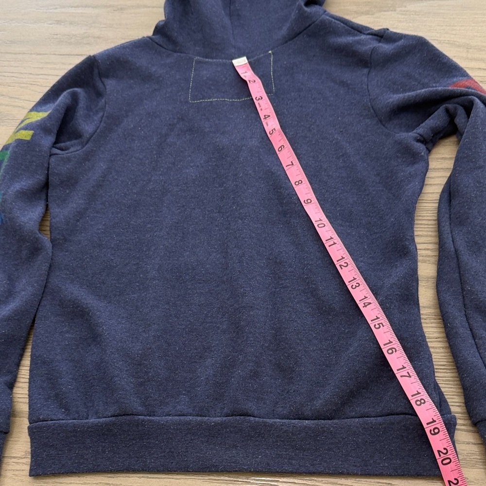 KID'S (sz12) AVIATOR NATION HAMPTONS ZIP HOODIE - NAVY - Picture 11 of 11